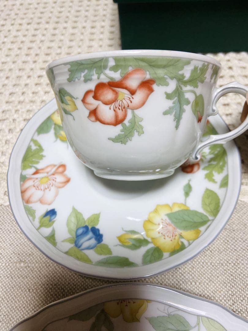 リチャードジノリカップ＆ソーサーケーキ皿フルーツ皿各2点